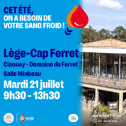 EFS - Collecte de sang du domaine du Ferret